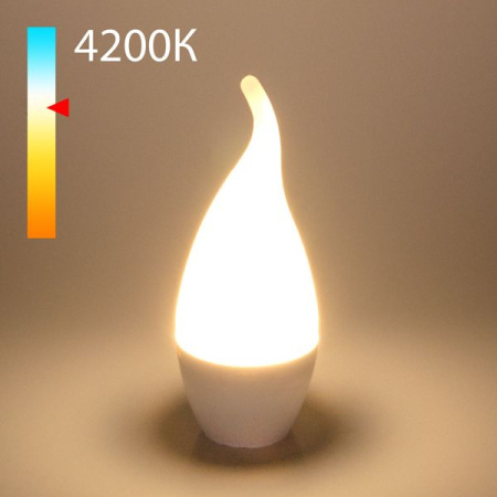 Светодиодная лампа "Свеча на ветру" E14 8Вт 4200К (a050353) Elektrostandard