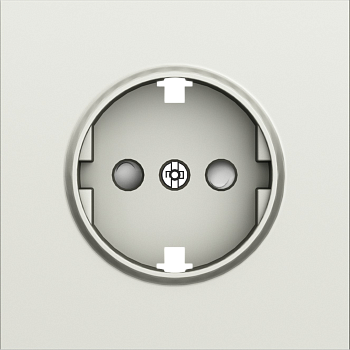 Donel S08 шампань накладка для розетки Schuko с заземлением, со шторками 16A 250 В~,серия DB