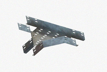 Лоток тройниковый перфорированный ОТ 600х80 УХЛ1, горячее цинкование S1,5