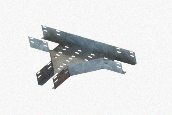 Лоток тройниковый перфорированный ОТ 600х80 УХЛ1, горячее цинкование S1,5