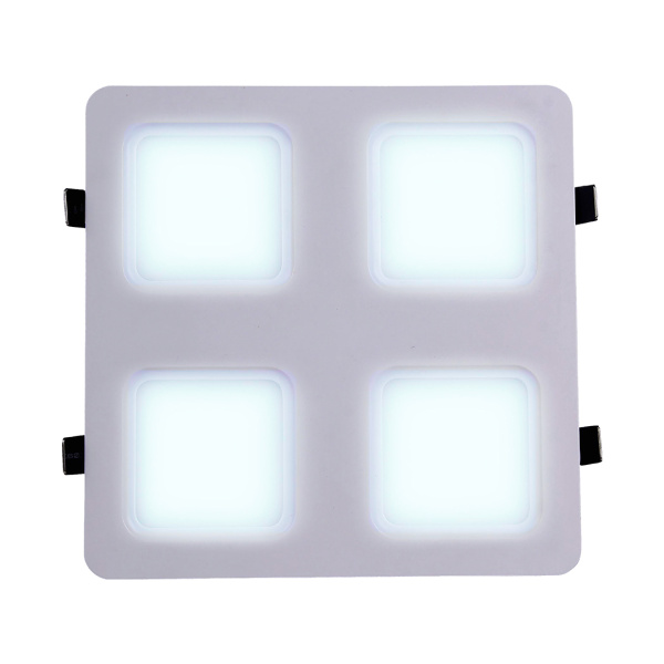 42-024 Светодиодный светильник встраиваемый, для подвесных потолочных систем, 48Вт, 4800Лм, 6500К, 300х300х27мм APEYRON