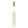 Подвесной светильник LED 17Вт Золото IP20 Golden Cage MOD216PL-L10G3K Maytoni