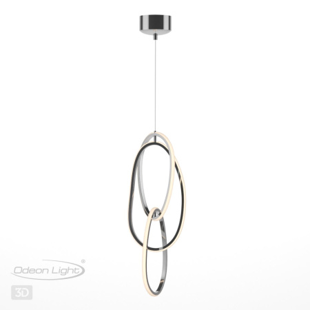 Подвес LED 32W 4000K 4891/32L SPACE хром/акрил ODEON LIGHT