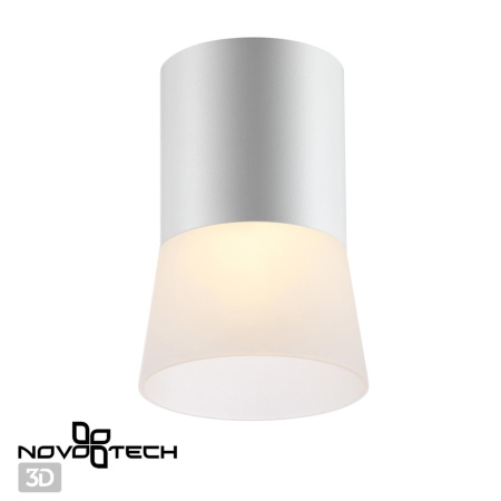 Св-к накл.IP20 GU10 9W 220V ELINA белый NOVOTECH