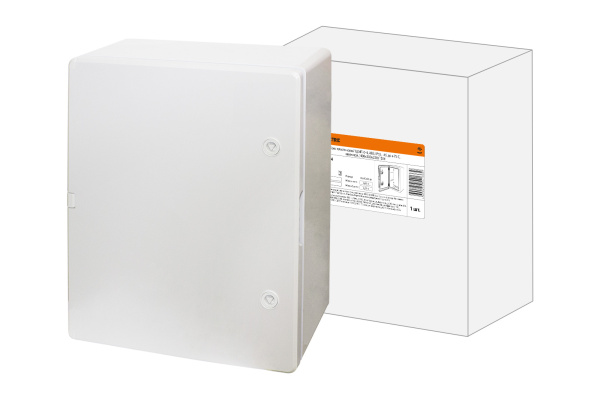 Щит пластиковый ЩМП-0-4, ABS, IP65, -45 до +75 С, навесной, (400x300x220) TDM