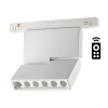 Трековый св-к димм.с ДУ,со сменой цв.темп.IP20 LED 3000~6500К 12W 48V белый FLUM D NOVOTECH
