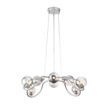 Светильник подвесной Хром/Дымчатый G9 8*5Вт SL1502.103.08 ST LUCE