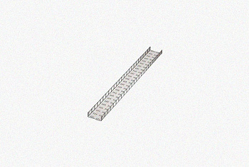 Лоток замковый перфорированный ЛМЗ 150х80х2000 УТ1,5, горячее цинкование, S0,7.