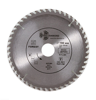 Диск пильный 190*20*48Т FLL845 Trio-Diamond