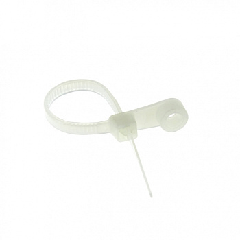 Хомут нейлоновый с отверстием для крепления (3,6х200) (100шт) PROxima EKF