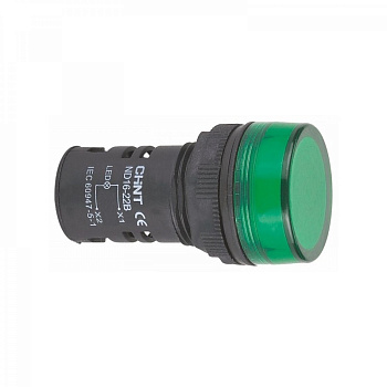 (СНЯТ) Индикатор ND16-22B/2 зеленый AC/DC380В (R) CHINT