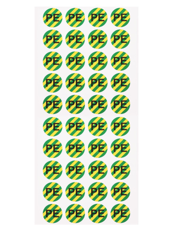 Символ "PE" d=20мм TDM