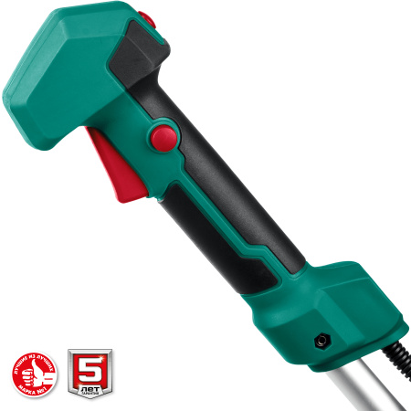 36В бесщеточный триммер, 2х18В АКБ (2Ач) ТАБ-365-22 ЗУБР