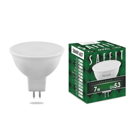Лампа светодиодная SAFFIT SBMR1607 MR16 G5.3 7W 4000K