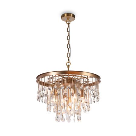 Подвесной светильник 5*E14 40Вт Золото IP20 Linn MOD091PL-05G Maytoni
