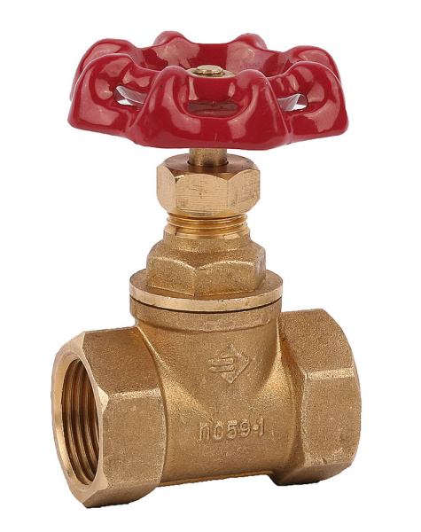 Кран вентильный латунный,3/4" ЗУБР