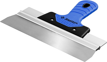 Шпатель "Профессионал" ФАСАДНЫЙ нержавеющий, 2к ручка. 250мм ЗУБР