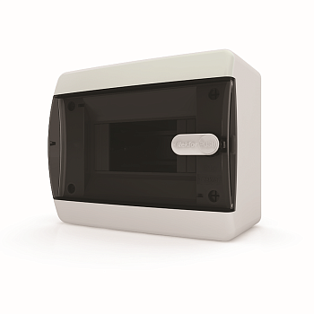 Щит навесной ЩРН-П 6 модулей черная крышка IP41 CNK 40-06-1 Tekfor