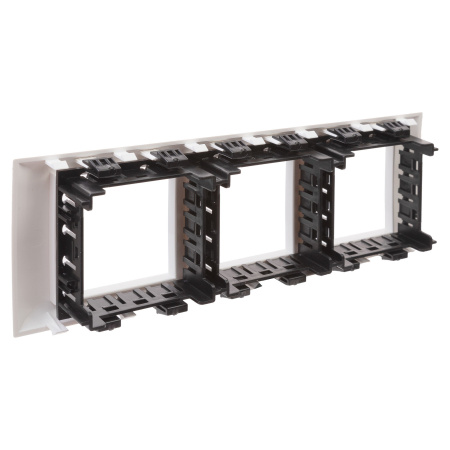 Рамка-суппорт "Avanti" для "In-liner Front", белый, 6 модулей DKC