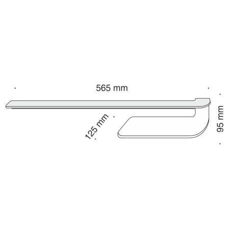 Бра 18Вт 3000K Белый IP20 Berni C178WL-L18W Technical