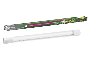Лампа светодиодная T8-9 Вт-230 В-G13 "ФИТО" 600 мм TDM