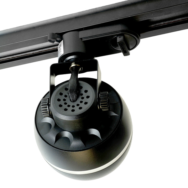 Светильник трековый под лампу GX53 15W 230V черный AL165 серия Luna Feron  