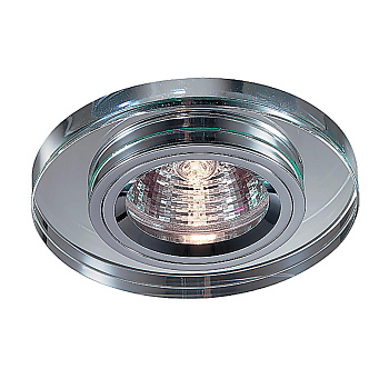 Встр.НП св-к IP20 GX5.3 50W 12V MIRROR хром/зеркальный B NOVOTECH