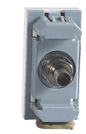 Donel Розетка TV, 1мод., бел. (22.5х45мм), серия (тип) DEC