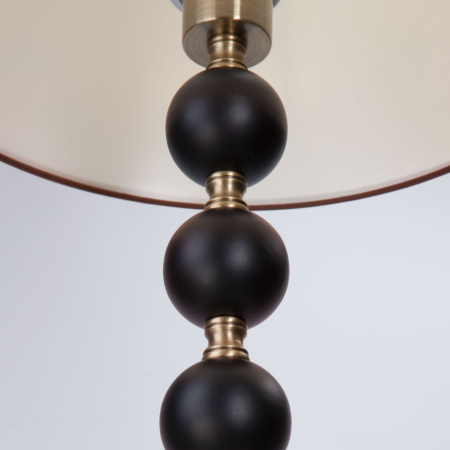 Торшер классический с абажуром 1*E27 60Вт черный IP20 (01057/1 черный) Eurosvet