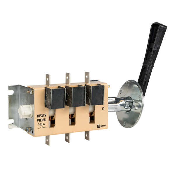 Выключатель-разъединитель ВР32У-31В31250 100А 1 направ, с д/г камерами съемная левая/правая рукоятка MAXima PROxima EKF