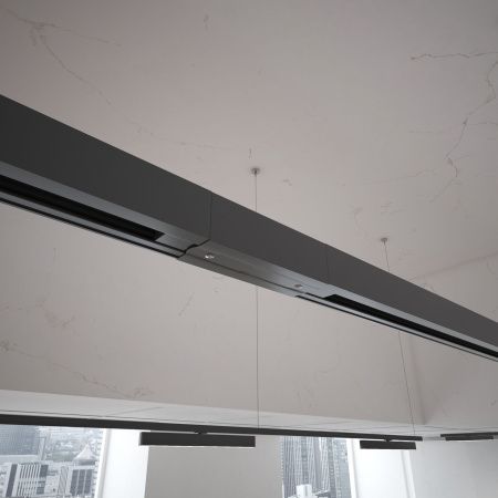 Коннектор прямой для трехфазного шинопровода черный IP20 (a039507) Elektrostandard