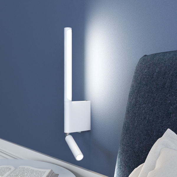 Настенный светодиодный светильник 13Вт 3300К белый IP20 Sarca (a057583) Elektrostandard Настенный светодиодный светильник 13Вт 3300К белый IP20 Sarca (a057583) Elektrostandard