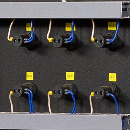 Индикатор ND16-22B/2 белый AC/DC110В (R) CHINT