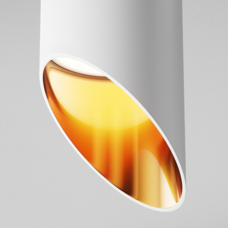 Потолочный светильник 1*GU10 35Вт Белый с Золотом IP20 Ceiling & Wall C044CL-01-30GU10-W Technical Maytoni