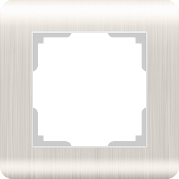 Stream Рамка горизонт/вертик 1 пост . перламутровый IP20 Werkel