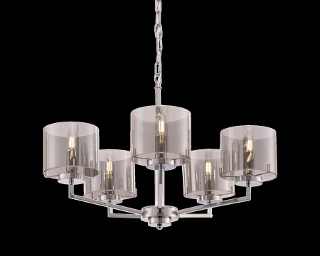Люстра 5*E14 40Вт Хром IP20 Karen FR5096PL-05CH Freya