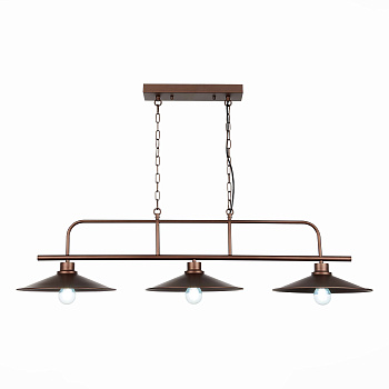 Люстра подвесная Кофейный/Кофейный E27 3*60Вт SL265.403.03 ST LUCE