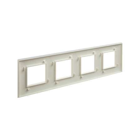 Рамка "Avanti", "Белый жемчуг", 4 поста (8 мод.) DKC