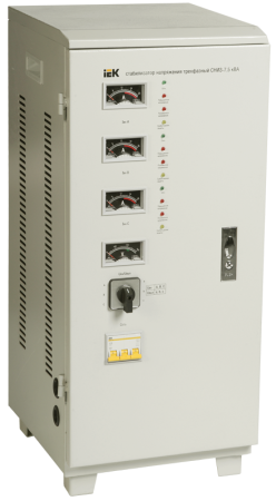 Стабилизатор напряжения трехфазный СНИ3-7,5 кВА IEK