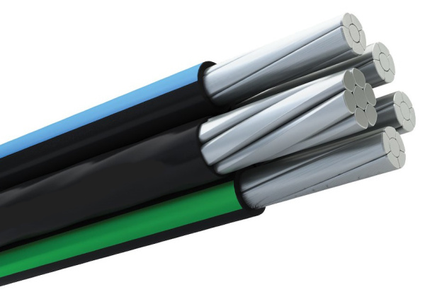 Провод СИП-2 3х70+1х70 черный Провод СИП-2 3х70+1х70 черный