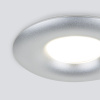 Встраиваемый точечный светильник GU10 серебряный IP20 (a053356) Elektrostandard