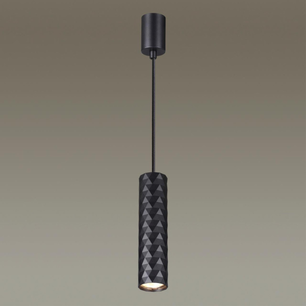 Подвесной св-к IP20 LED GU10 max 10W AD ASTRUM черный ODEON LIGHT
