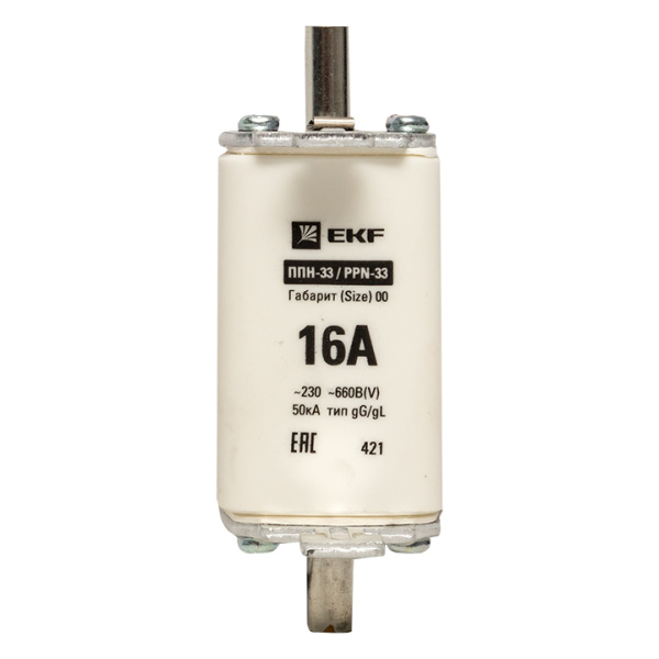 Плавкая вставка ППН-33 160/ 6А габарит 00 PROxima EKF