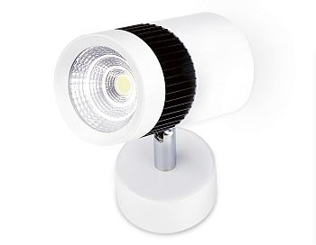Накладной светодиодный светильник TN101/10W WH/BK белый Ambrella Light