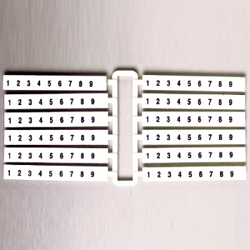 SNZ/4/41, 41 до 50 отпечатанная лента DKC