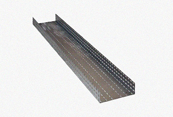Лоток перфорированный ЛМ 300х80х2000 УТ1,5, горячее цинкование, S1,2