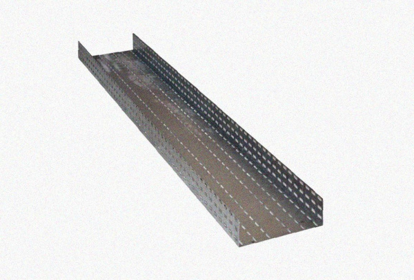 Лоток перфорированный ЛМ 300х80х2000 УТ1,5, горячее цинкование, S1,2