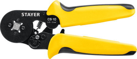 Пресс-клещи CS-10 пдля втулочных наконечников 0.25 - 10 мм.кв, STAYER Professional