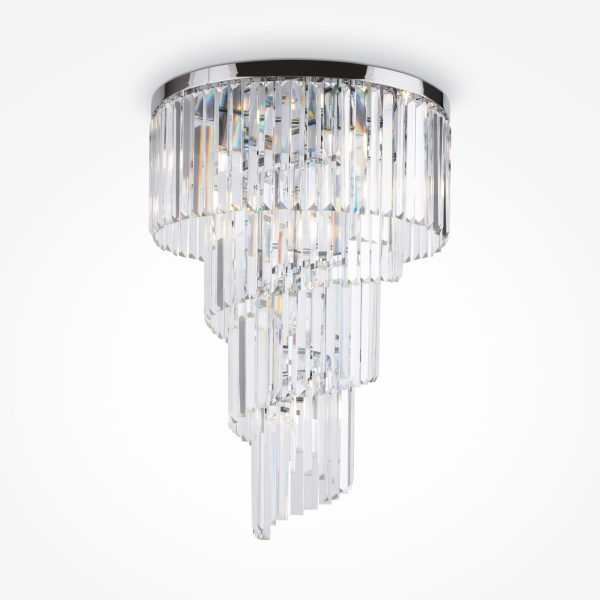 Потолочный светильник 8*E14 60Вт Хром IP20 Louis RC007CL-08CH Maytoni
