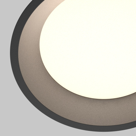 Встраиваемый светильник LED 24Вт Черный IP44 Downlight DL055-24W3-4-6K-B Technical Maytoni